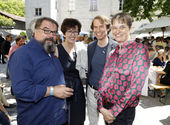 Alfred Holighaus, Maria Köpf, Felix Moeller, Natja Brunckhorst FFF-Empfang Filmfest München 2019 © Kurt Krieger