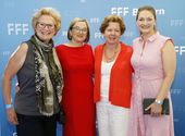 Gabriele Pfennigsdorf, Dorothee Erpenstein, Caroline von Senden, Staatsministerin Judith Gerlach FFF-Empfang Filmfest München 2019 © Kurt Krieger