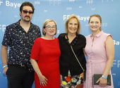 Michael Krummenacher, Dorothee Erpenstein, Dr. Gabriela Sperl, Staatsministerin Judith Gerlach FFF-Empfang Filmfest München 2019 © Kurt Krieger